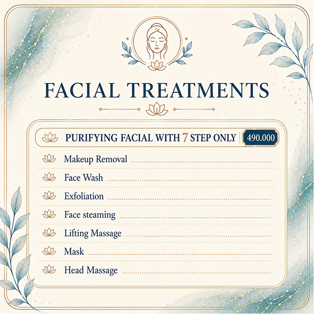 Facial menu